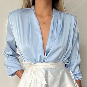 Baby blue shirt